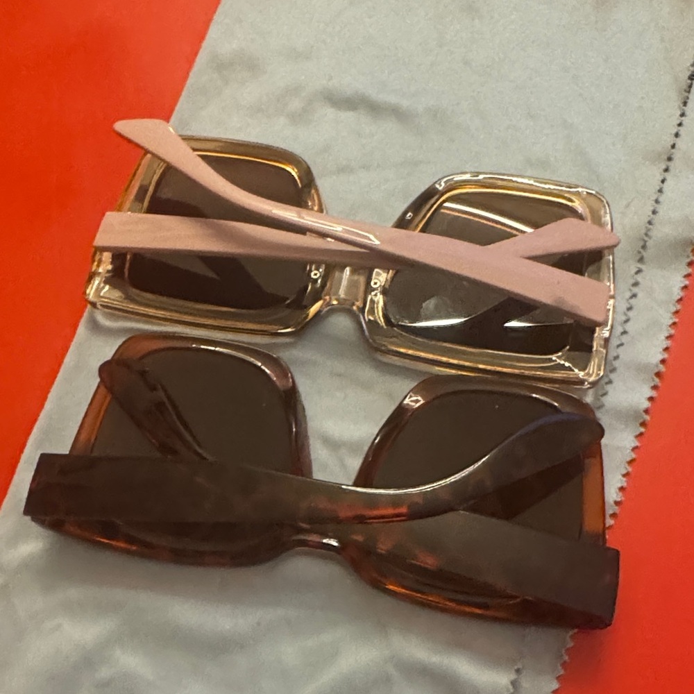 Chic Gradient Brown Sunglasses - image 7